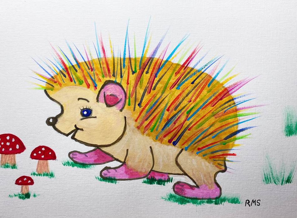 MFPA Colourful Hedgehog