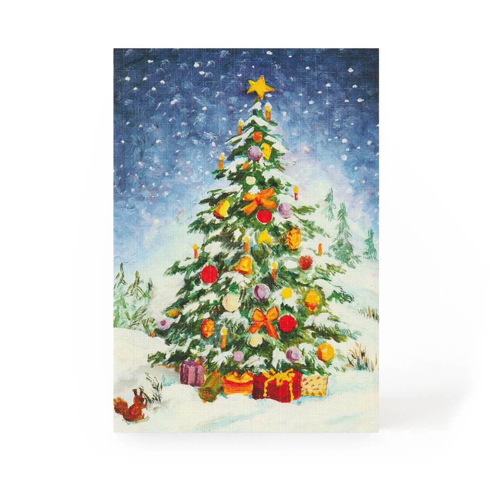2121 Christmas Tree Christmas Card