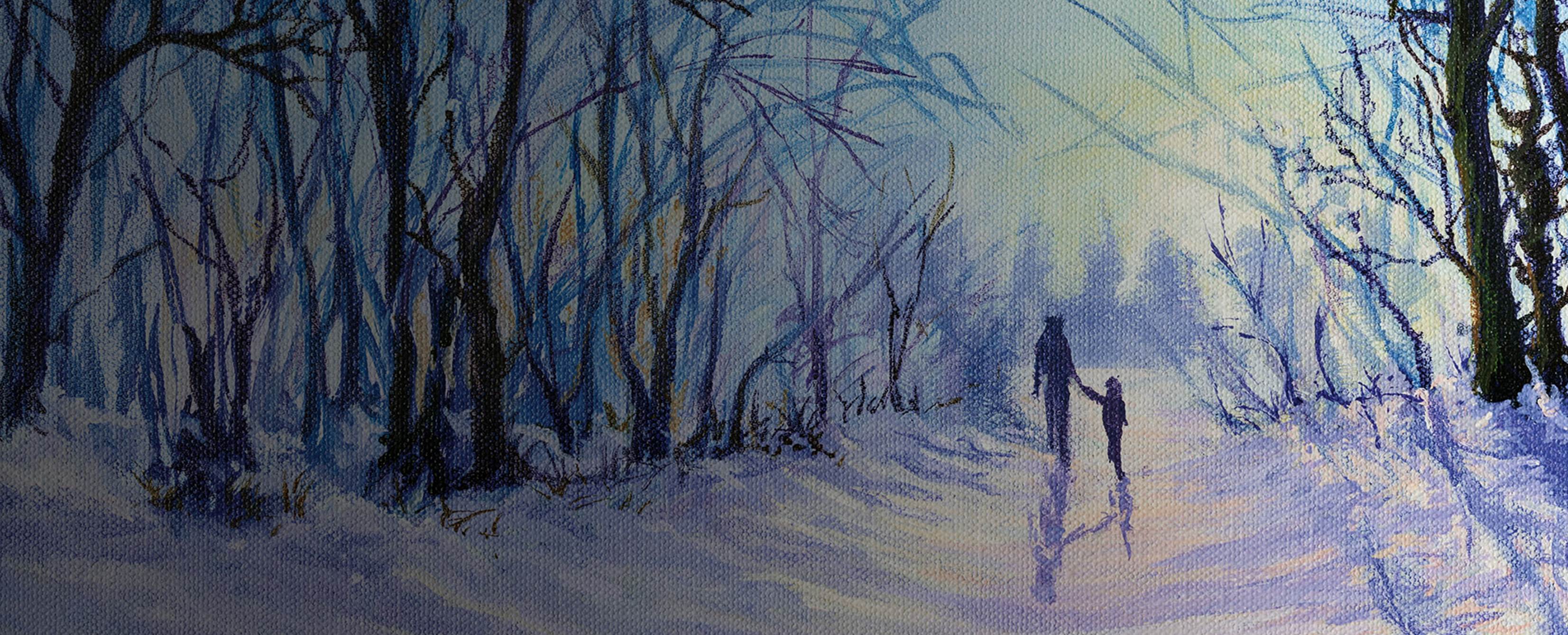 MFPA Artwork Slider Walk Through A Wintery Wood David Cawthorne