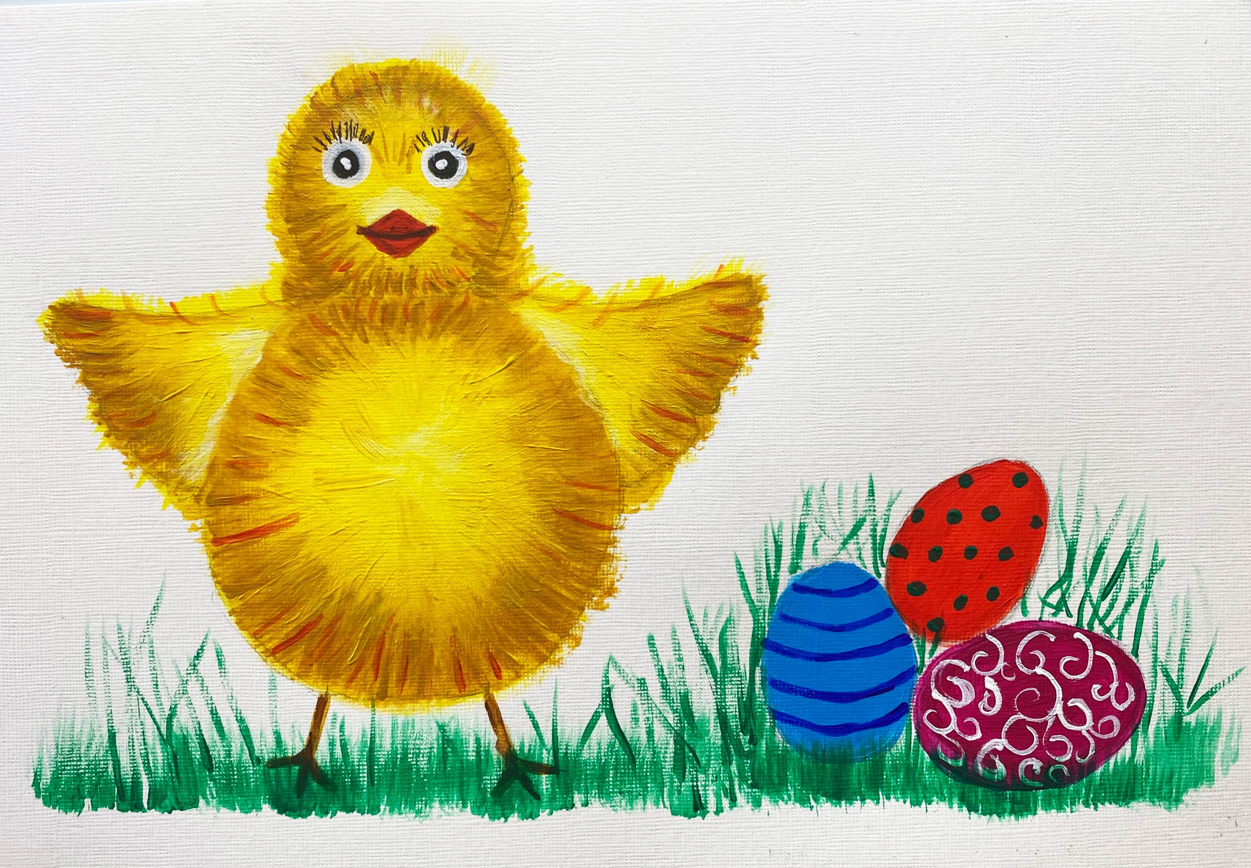 Happy Easter Chick