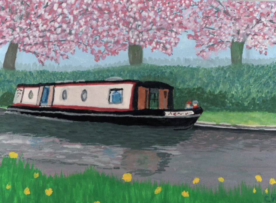 Blossom By The Canal