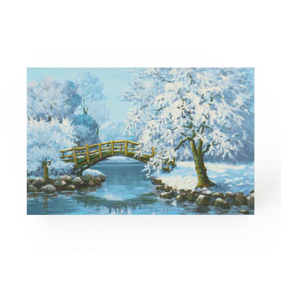 2115 Winter Landscape Christmas Card